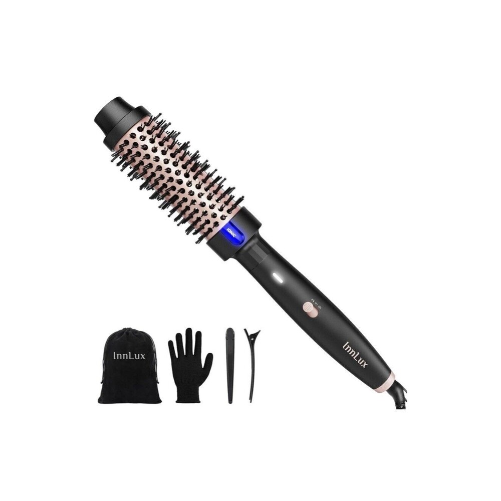 Thermal Blowout Brush, 1.5 Inch Heated Round Brush, Heated Curling Brush